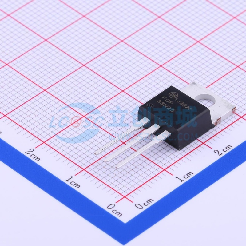 场效应管(MOSFET) FDP33N25 TO-220 onsemi(安森美) 电子元件配单