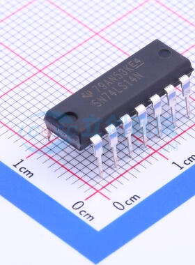 反相器 SN74LS14N PDIP-14 TI/德州 电子元器件配单原装正品