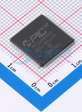 单片机(MCU/MPU/SOC) PIC32MX795F512L-80V/PF TQFP-100 MICROCHI