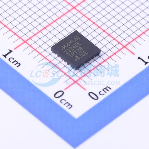 RS232芯片 MAX3224EETP+T TQFN-20 MAXIM(美信) 电子元件原装正品
