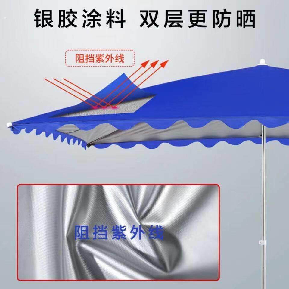 帐篷布防雨布遮阳伞布加厚四角遮阳隔热摆摊布防雨防晒