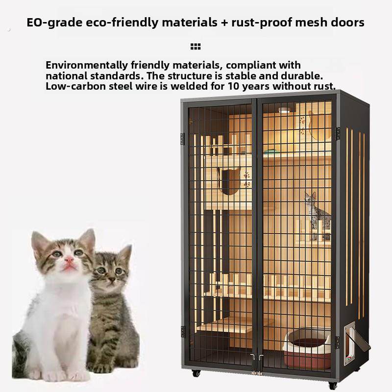 猫笼猫别墅木屋室内猫屋豪华猫屋猫窝超大空间猫屋猫柜