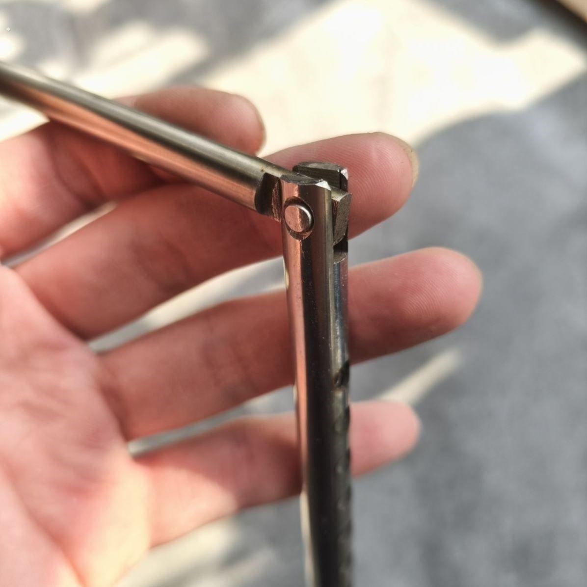 开锁万能勾猫眼开锁弯杆防盗门开锁万能勾机械维修专用实心接头