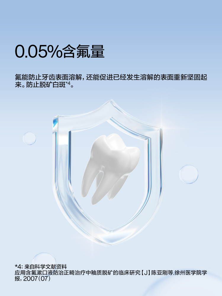 Orthodontic Fluoride Mouthwash: Sterilizing Formula - Taobao product photo 3