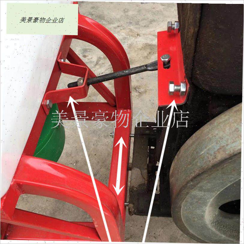 撒肥机手扶拖拉机前置撒肥器施肥机 小麦施肥播种U机械 齿轮变速.