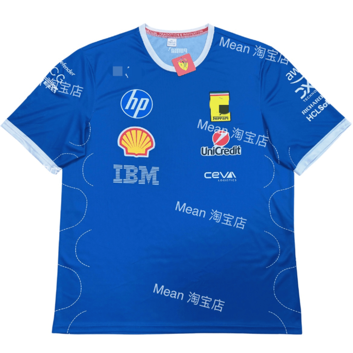 蒙扎特别版发拉力F1车队圆领短袖