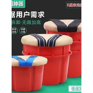 随走随坐凳子拔草坐着干活的凳子跟屁凳农活懒人凳子塑料大棚省力