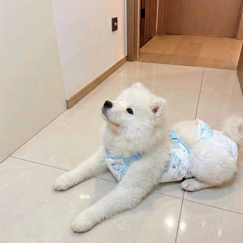 狗狗衣服中小型犬防着凉护肚肚兜母狗生理期防舔护肚衣家居服猫咪