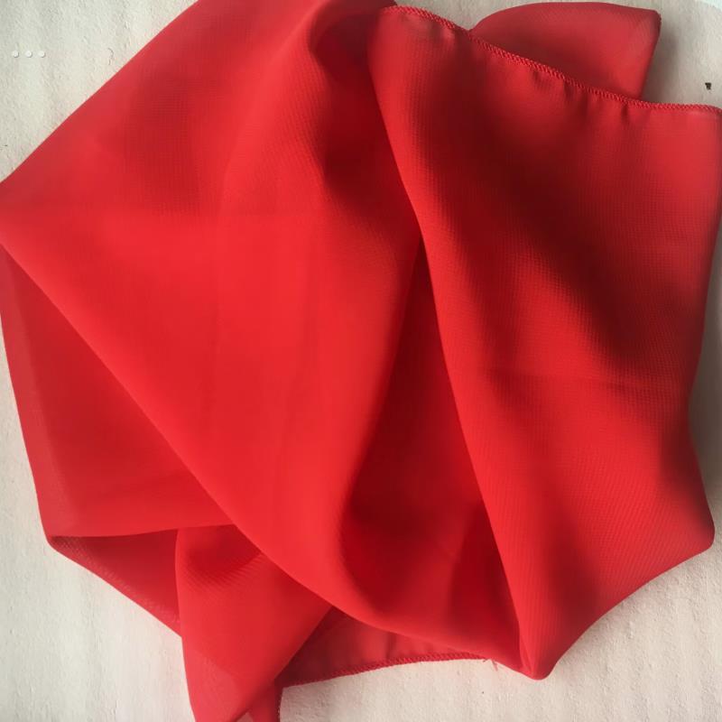 雪纺面料丝巾儿童 成人纱巾胶州秧歌方巾手绢舞蹈道具