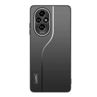 荣耀200手机壳磨砂壳荣耀200Pro外壳男保护套ELI-AN00高端镜头后壳ELP保护壳防指纹全包软硅胶壳防摔高级商务