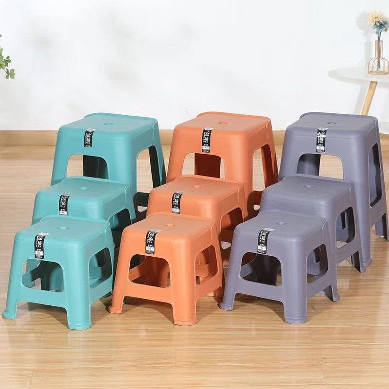 塑料凳子加厚家用特厚耐用熟高椅子方凳凳约胶批发,住宅家具,高脚凳,淘宝优惠券,粉丝福利购,淘宝优惠卷