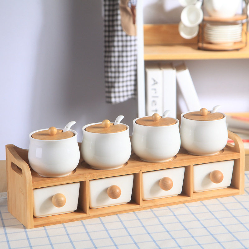 厨房调料瓶罐全套调味罐组合装罐糖套装盐调味瓶味精家用盒收纳盒,厨房/烹饪用具,调味瓶罐/调料研磨器,淘宝优惠券,粉丝福利购,淘宝优惠卷