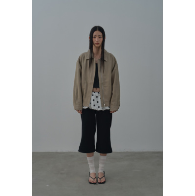 天丝亚麻书呆子夹克女