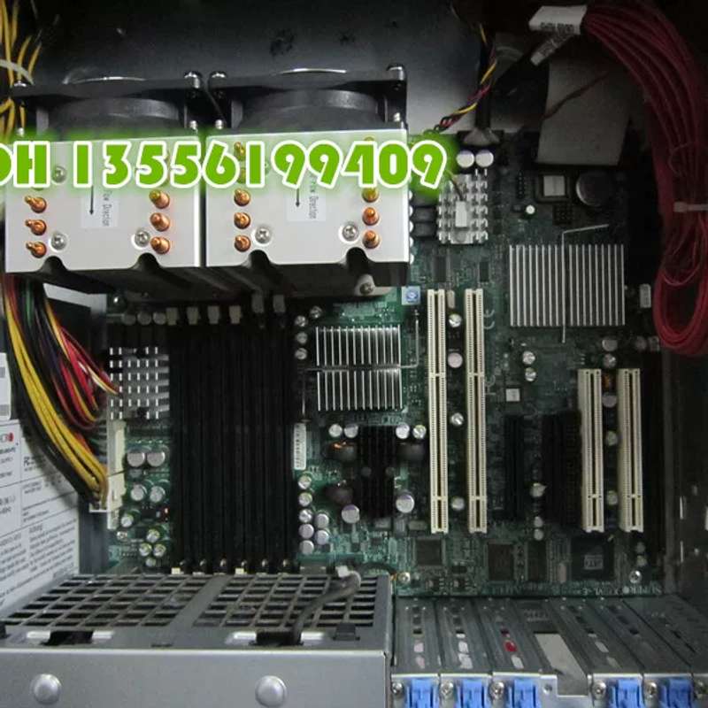X7DVL-E 双路771 6槽位扩展 服务器软路由主板 支持54cpu议价