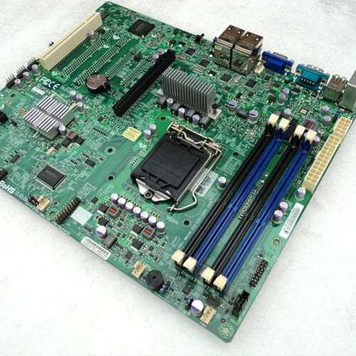 正品行货X9SCI-LN4 单路四网口C204芯片组LGA1155主板议价