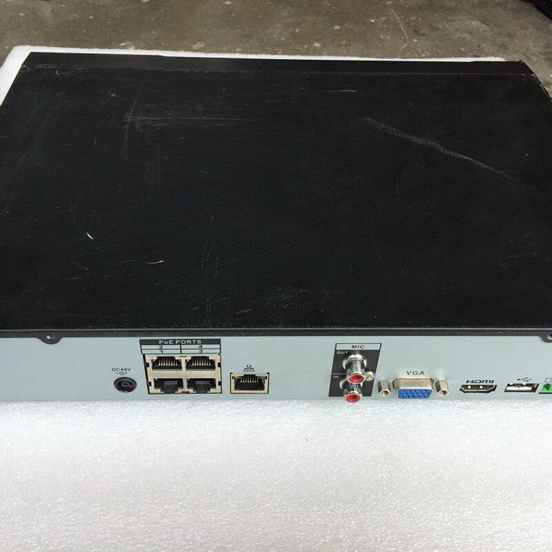 华4路1盘位POE 网络硬盘录像机 DH-NVR2104H-P 监控主机高清议价