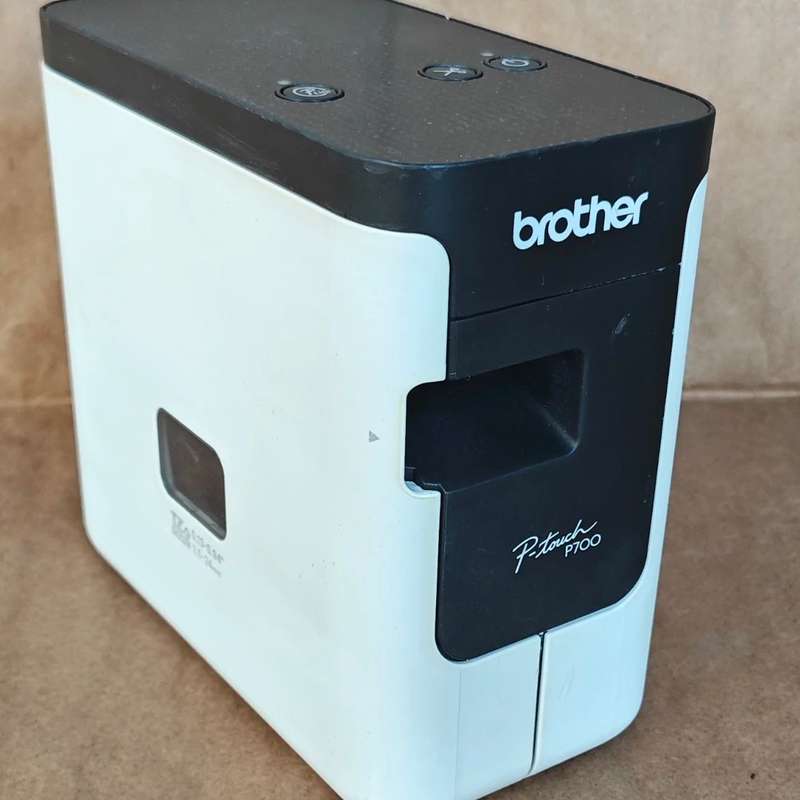 brother标签打印机PT-P700可用电池自动剪切固定资产号码铭牌议价图片