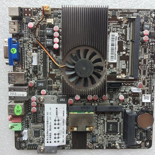 W-MBT2/J1800双核2.4G工控一体机主板com 工控议价