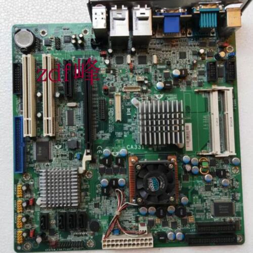 CA331 T3100集成CPU 双网卡 工控设备机主板 包好 实物图议价