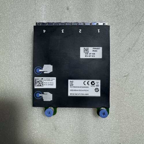 R620 R720 R720XD I350 四口千兆网卡模块 0R1XFC 0FM487议价