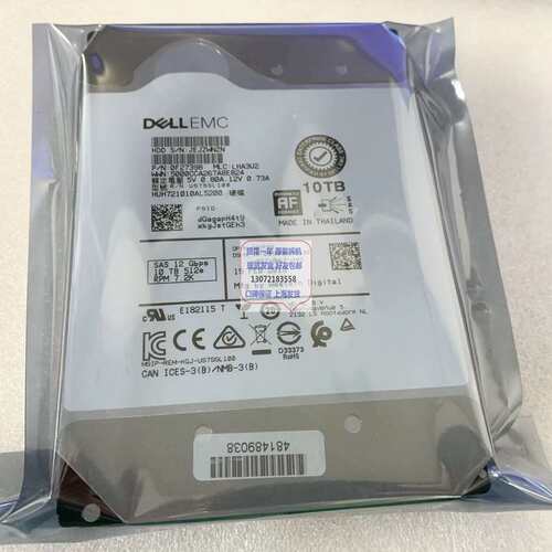 07FPR 007FPR HUH721010AL5200 10T SAS 12Gb 7.2K 512e硬盘议价