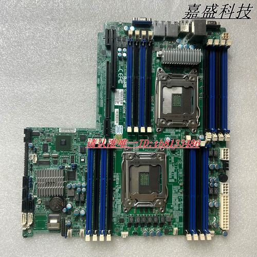 X9DRW-iF 双路服务器主板 LGA2011针 支持V2 CPU器议价