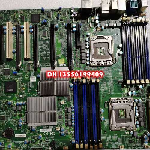 服务器SUPERMICRO X8DTG-QF 1366针X58图像工作主板议价