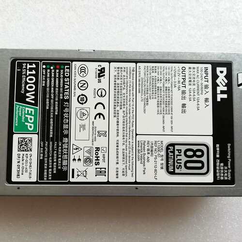 R630 R730 1100W L1100E-S1 D1100E-S1 PR21C W12Y2 Y3H8J议价
