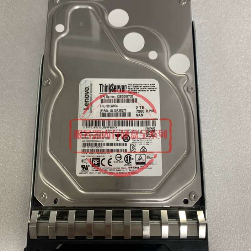 RD450 RD650 硬盘 00LA864 00KJ451 2T SAS 7.2K 12GB 3.5寸议价