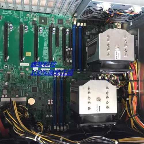 X9DRG-QF 主板 LGA2011 E5-26V2CPU 双路支持 4张GPU 可测试议价