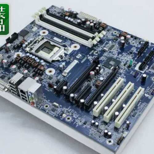 盒装 Z200工作主板506285-001 503397-001 1156针带DP议价