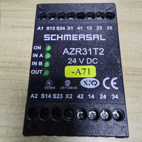 SCHMERSAL安全继电器AZR31T2实物拍摄电源24VDC测试正常议价