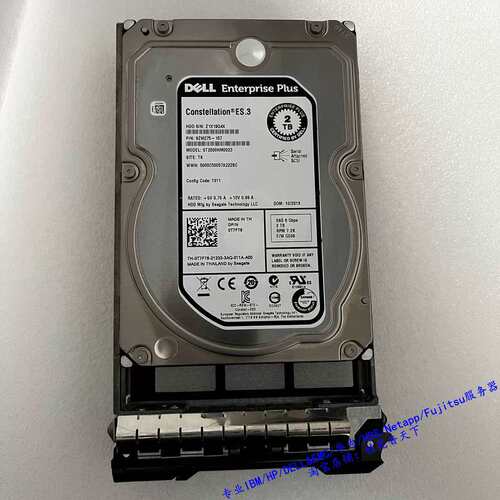 0T7F78 2T 7.2K SAS 3.5 9ZM275-157 ST2000NM0023 康贝硬盘议价