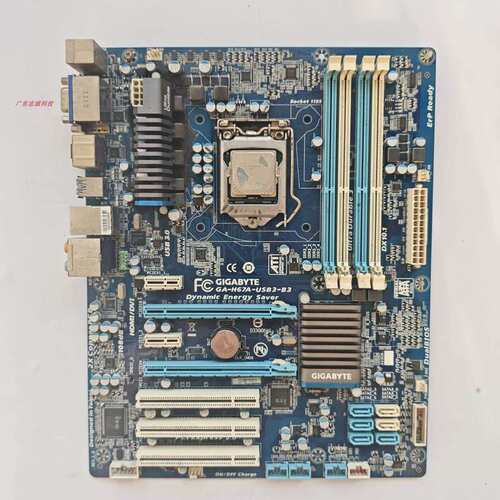 GA-H67A-USB3-B3 工控机主板 1155针DDR3 实物拍摄议价