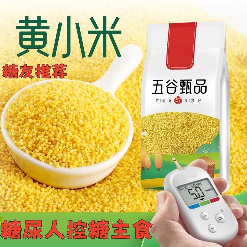 糖尿病人吃的控专用代餐五谷粗粮黄小米三高血糖小米杂粗粮旗舰