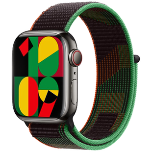 适用官款iwatch8表带applewatch7苹果手表表带尼龙ultra轻奢运动s7/s8表带6/se/5/4/3编织潮男女45mm44/41/40