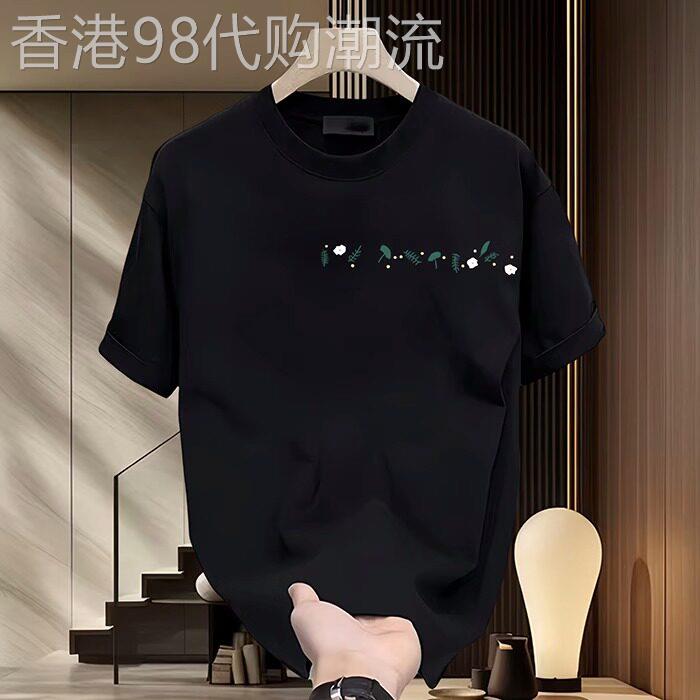 出口法国⭐Chrisma Katch~纯棉短袖t恤男夏季微宽松潮流百搭