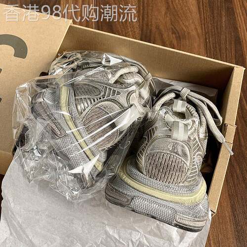 高端做旧老爹鞋2026新款男女款复古厚底爆款网红增高运动鞋ins潮