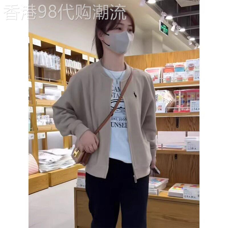棒球服外套女2026新款春秋立领短款刺绣小个子飞行服夹克开衫上衣