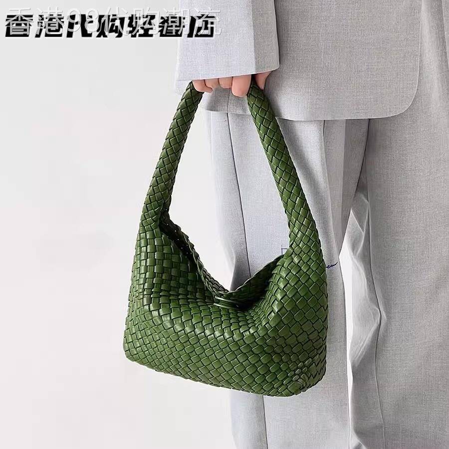 法国ZAMP纯手工子母包编织腋下女包日常时尚通勤托特包手提单肩包