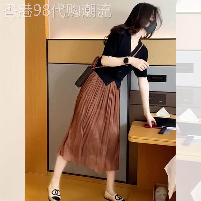 俏皮活泼半身裙两件套小香风轻奢高级感成套搭配减龄套装裙女夏装
