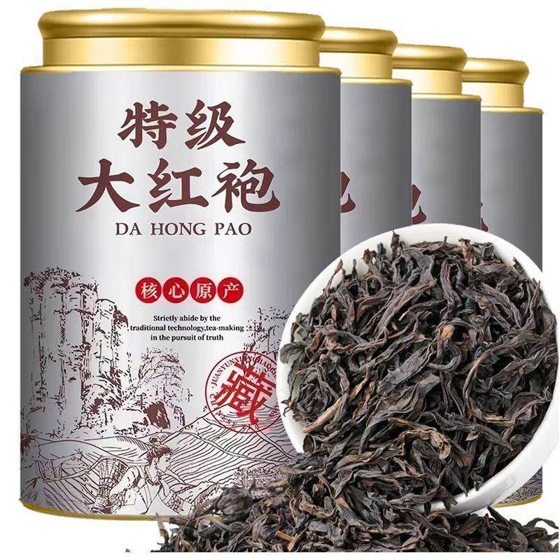 大红袍茶叶自己喝浓香型特级礼盒装伴手礼岩茶散装