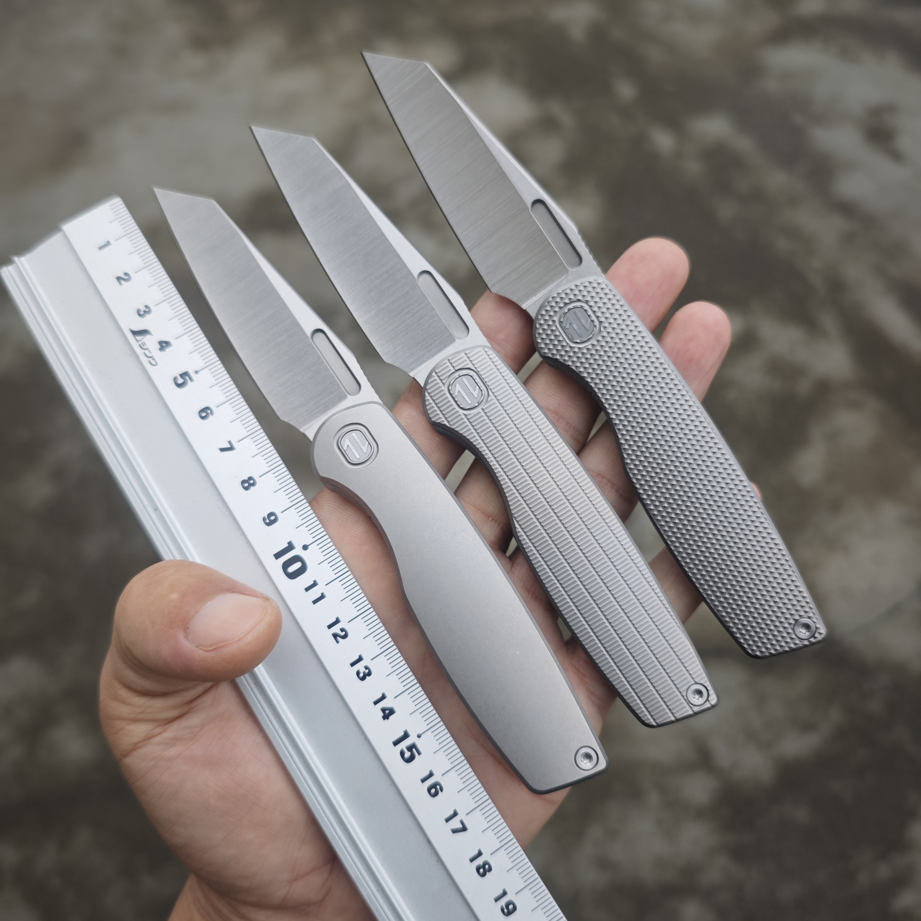 PuddyGo Knife BYL-001 钛合金VG-10折叠刀户外随身便携口袋刀