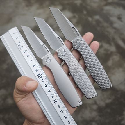 PuddyGo Knife BYL-001 钛合金VG-10折叠刀户外随身便携口袋刀