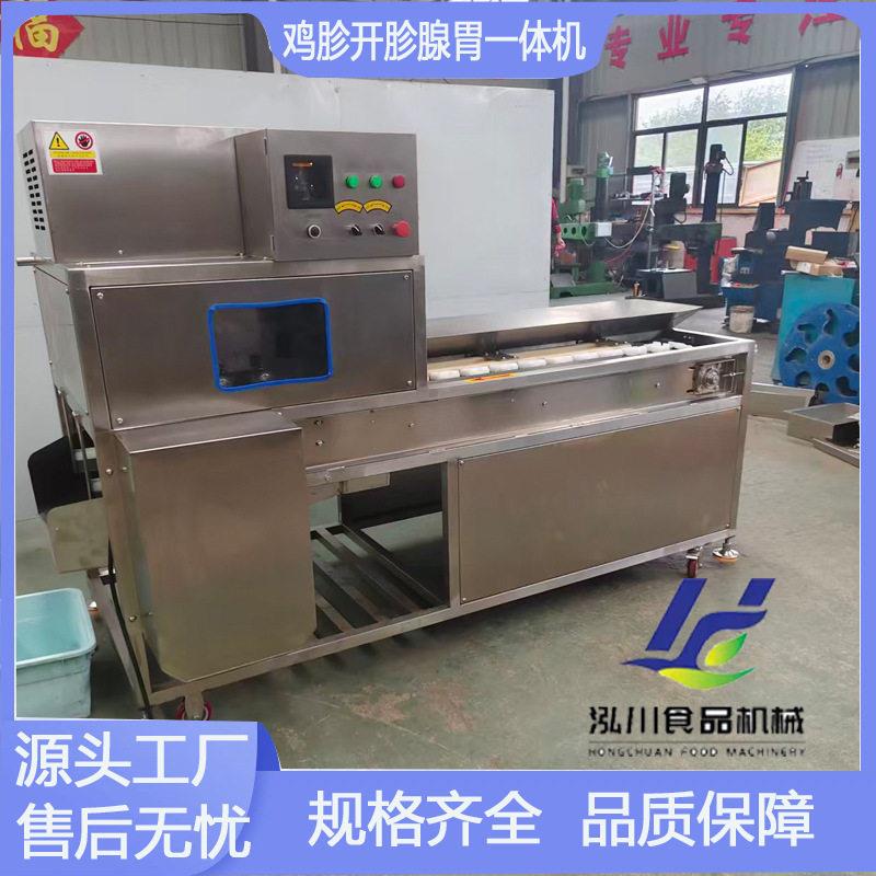 鸡胗开胗切腺胃一体机精准切除,无残留持久耐用胗类加工神器