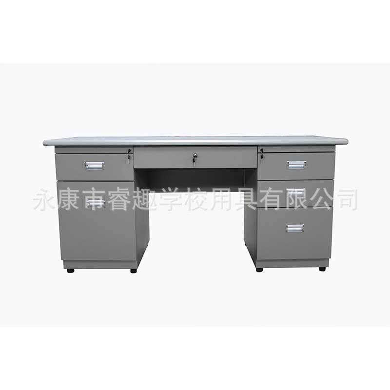 厂家定制人铁制公桌职员电脑桌铁皮公桌公桌椅