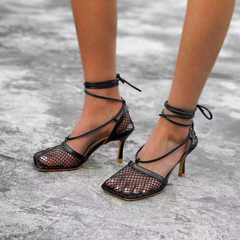 shoeswomen纱幕新款大码