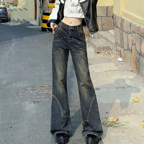 womenclothes水泥灰复古