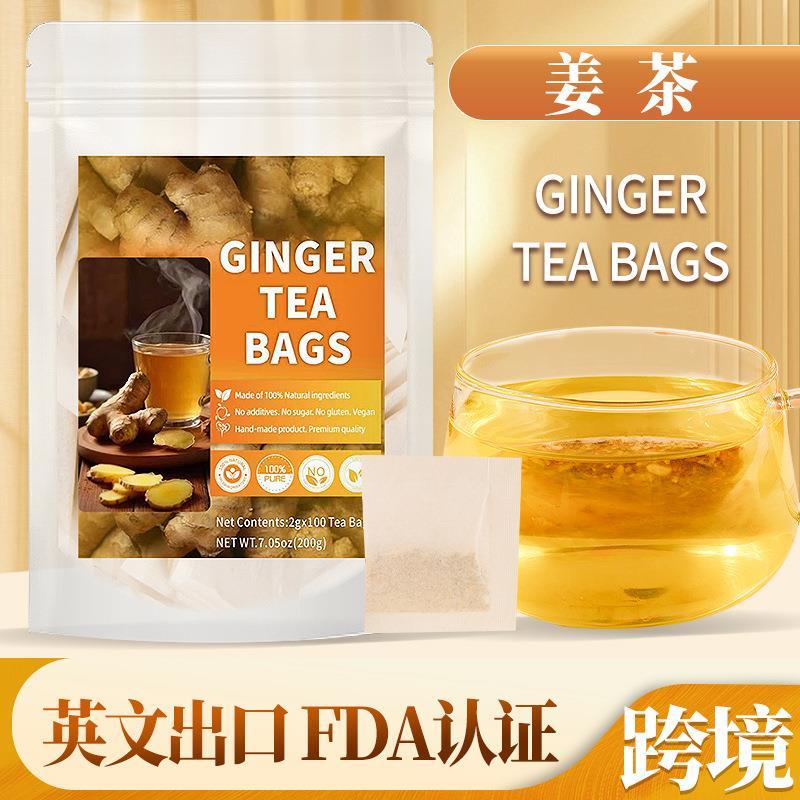 Ginger Tea Bags去寒暖胃姜茶女生驱寒浓姜汤汁独立小包装养生茶图片