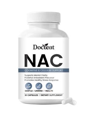 NAC健康护理胶囊 温和配方能量支持促进每日活力放松舒适